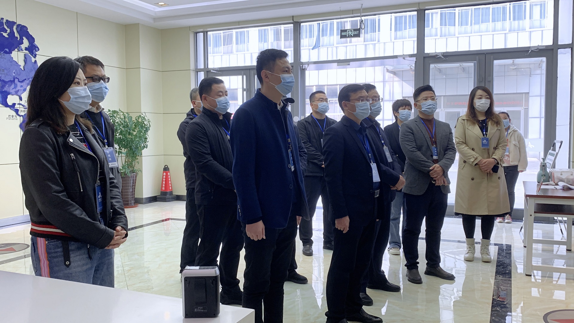 中華職教社社員蒞臨奧卓科技 中華職教社社員蒞臨奧卓科技