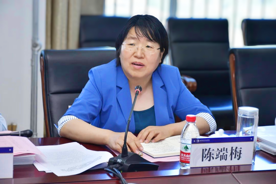 濰坊市副市長、聯(lián)合組組長陳端梅講話